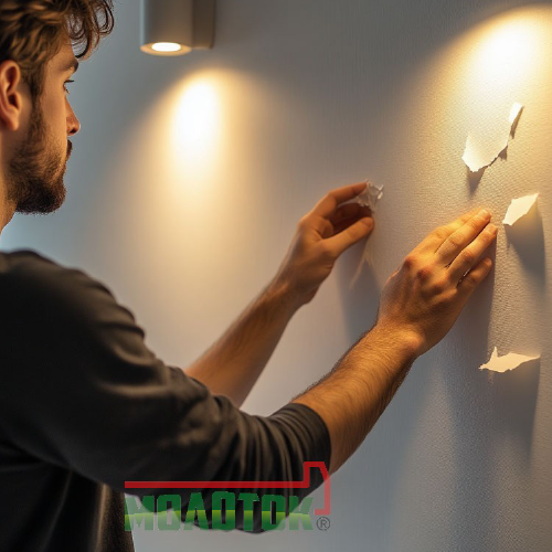 Как спасти обои, если они отошли или порвались: ремонт без переделки | Блог | «Молоток» Как спасти обои, если они отошли или порвались: ремонт без переделки | Блог | «Молоток»