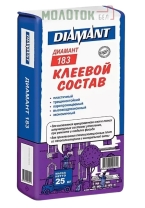 Состав клеевой Диамант 183 КС1 полимерминеральный 25кг