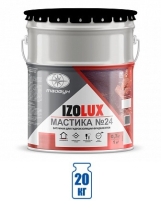 Мастика Izolux №24 20кг гидроизоляционная битумная