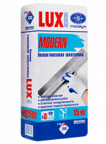 Шпатлевка Люкс Modern гипсовая белая 15кг