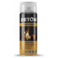 Эмаль Deton Thermo термостойкая 520мл серебристая аэрозоль