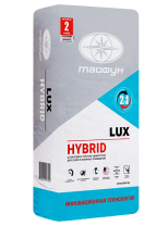 Штукатурка гипсово-цементная Люкс Hybrid 30кг