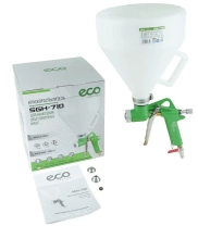 Краскораспылитель ECO SGH-710 (HP, сопло ф 4, 6, 8мм, верх. бак 5000мл)