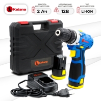 Дрель-шуруповерт аккумуляторная KATANA PROdrive 1220 (Li_ion 12V 2Ah)