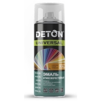 Эмаль Deton Universal алкидная 520мл атмосферостойкая RAL9003 белая глянцевая аэрозоль